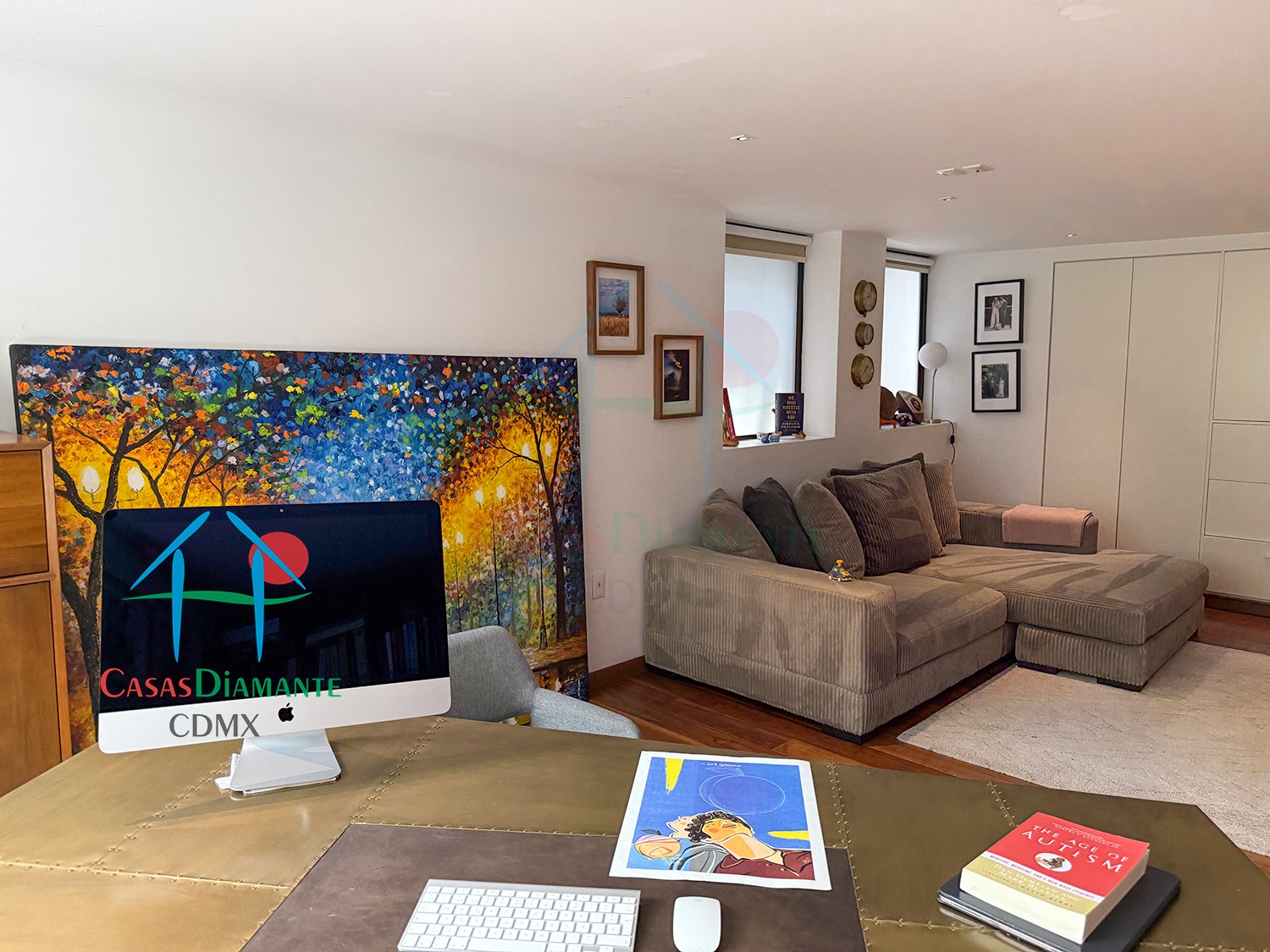 Roma Norte Departamento Orquídea - Recámara principal 7